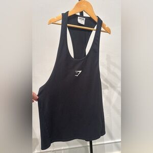 Gymshark Charcoal Racerback Tank Top